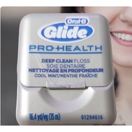 (Bundle Of 3,1) Oral-B Dental Floss Glide Orbal B Dental Floss Pro-Health Deep Clean Floss 15m Floss