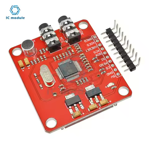 VS1053 MP3 Module With SD Card Slot VS1053B Ogg Real-time Recording for Arduino Stereo Output and Mi