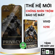Vivo V29E anti-peeping tempered glass, full screen, screen protector-Panda