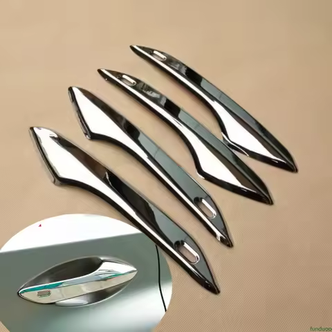 Chrome Car Door Handle Cover Stickers Styling Accessories For Lexus RX NX RX350 RX450h RX200t NX200t