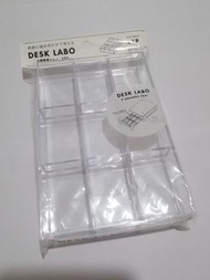 Daiso Living plaza Aeon Desk Labo 9 squares tray drawer Yamada made in Japan 大創 九格 9格 九宮格 托盤 抽屜 辦公室 
