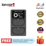 IONCORE LCD Dual Charger for NP-FZ100 Battery