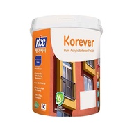 1L KCC PAINT KOREVER PURE ACRYLIC EXTERIOR FINISH 6 YEARS KOREA PAINT ECO GREEN FUNGUS ALGAE RESISTA