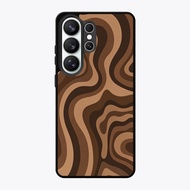 Casing Case hp Samsung S26 S25 S24 S23 S22 S21 S20 Plus Ultra Slim Fe Coffee Brown And Chocolate Bro