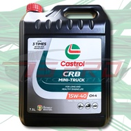 Toyota Hilux Nissan Navara Isuzu D-Max Castrol Genuine Engine Oil 15W40 CH-4 Mineral 7.5L Diesel mil