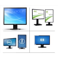 [USED] DELL, HP,  ACER LCD / LED 19' ~ 24' Desktop Monitor