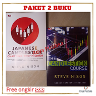 [Paket 2 Buku] Japanese Candlestick dan The Candlestick Course Penulis Steve Nison | Buku Candlestic