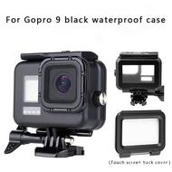 New For GoPro Hero 9 Black Underwater Waterproof Case Diving Protective Cover Hoing Mount for Go Pro 9 essories
