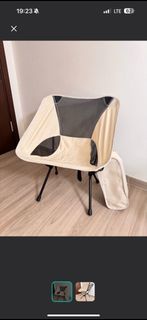 全新  戶外露營椅 camping chair 折疊露營櫈 月亮 椅野餐