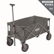 Coleman Outdoor Wagon Grey Alpine Limited Color（用於攜帶帳篷篷布桌椅）