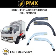 【ISUZU ELF N-SERIES HICOM Sill Fender Chrome Black】| High Quality | ISUZU ELF / HICOM Accessories