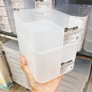 Daiso Stackable Case Stackable Storage Box Table Organiser Anti Dust Box