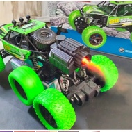 MAINAN ANAK REMOTE CONTROL JEEP INCREDIBLE OFF ROAD 6 RODA MENGELUARKAN ASAP SKALA 1:16 (CK-1015)