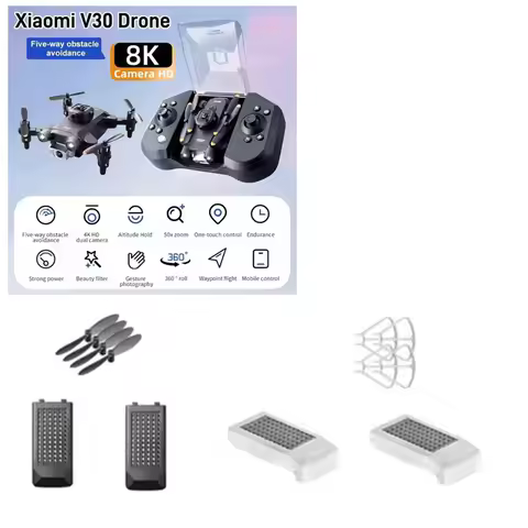 4DRC V30 Mini Drone Battery Accessories 3.7V 1800mAh / Propeller Blade / Use For 4DRC V30 Drone Part