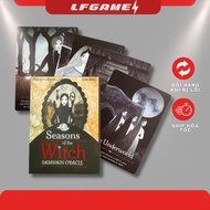 Bộ Bài Bói Tarot SEASONS OF THE WITCH ORACLE size tiêu chuẩn Tiếng Anh [MUA 2 BỘ BẤT KÌ TẶNG ĐÁ THAN