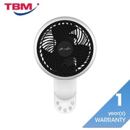 Alpha MOTTO WF B31/8 Motto Wall Fan 8 Inch 3 Blades White Black