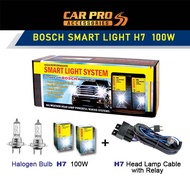 Smart Light Wire Kit Car H1 H7 Head Light BOSCH Bulb Harness Wiring Kit ( Heavy Duty Wire Support 10