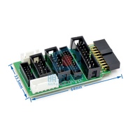 Multifunctional Adapter Board Support jtag link v8 v9 ulink2 st linkarm stm32