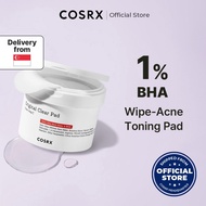 [COSRX OFFICIAL] [RENEWAL] One Step Original Clear Pad (70 pads), Willow Bark Water 85.9%, BHA 1.0%, Acne Toner Pads for acne-prone, oily Skin