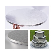Tala Silver Cake Drum / Cake Board Silver Round 8 Inch/ 10 Inch / 12 Inch / 16 Inch