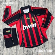 Ac milan Club Home Football Kit 2007 - Premium Thai Hemp Polyester Fabric