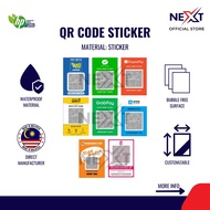 Premium A5 Size QR Code Payment Sticker | Sticker only