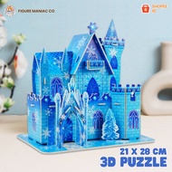 FM - 3D Castle Cardboard Puzzle Children's Toy
