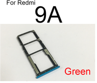 Sim Card Tray For Xiaomi Redmi 9A SIM Card Slot Sim Card Reader Holder Flex Ribbon Cable Repair Replacement Parts
