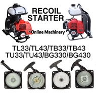 Brush Cutter Mesin Rumput Recoil Starter Easy Start TB33 TB43 TU33 TU43 BG330 BG430 Ogawa