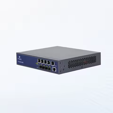 VSOL EPON OLT V1600D-MINI 4 EPON supports WEB with 4*EPON, 4GE(RJ45) Single AC Power