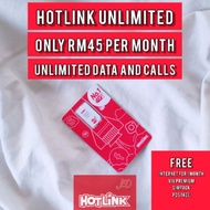 Hotlink Unlimited Plan RM45 Percuma Bulan Pertama Percuma Sim Percuma Postage Percuma Viu Premium Pe
