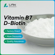 Factory wholesale and retail food grade vitamin B7 D-biotin CAS58-85-5