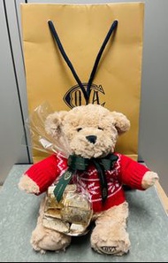 情人節至啱Cova Bear 連8粒榛子朱古力（連原裝紙袋）Cova店這款式已售罄