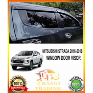 Mitsubishi Strada Rain Visor 2019-2023 Model/5th Generation/Triton L200/Rain Blocker/Sun Visor/Rain 