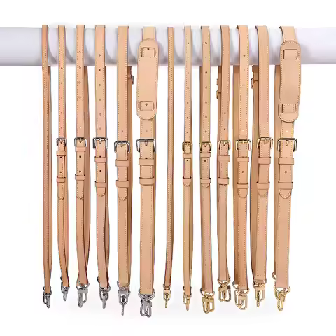 Adjustable Bag Strap for LV Speedy 20 25 30 Shoulder Straps 100% Genuine Leather Crossbody Long Bags