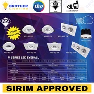 [SIRIM APPROVED] IMITOS LED Eye Ball Spotlight COB Round / Square LED Downlight / Celling Light / Pi
