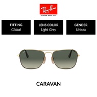 Ray-Ban Caravan Unisex Global Fitting Sunglasses (58 mm) RB3136 181/71