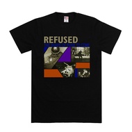 Kaos Band REFUSED Tag New States Apparel Premium - STIN