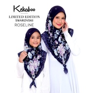 Tudung Kekaboo Limited Edition Roseline (Batu Swarovski)