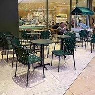 Outdoor Outdoor Table Chair Courtyard Rattan Chair Combination
