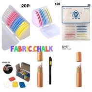 PW 60412 Tailor CHALK Kapur Kain Untuk Jahit.  Chalk pen. colour chalk for fabric sewing