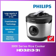 Philips HD3213/31 3000 Series Rice Cooker WITH 2 YEARS WARRANTY