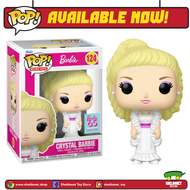 Funko Pop! Retro Toys: Barbie- Barbie - Crystal Barbie (65th Anniversary) [Pearl]