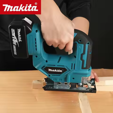 Makita DJV182Z Brushless 18V 340W Jigsaw Electric Jig with Saw Blade Cordless Barrel Handle Jigsaw w