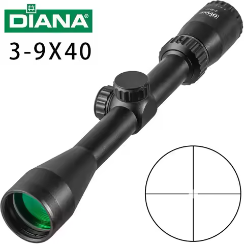 DIANA 3-9X40 Scope Optical sight Tactical Hunting Mirror HD Cross Sight Airsoft Sight Scope