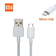 สายไมโคร USB Xiaomi ชาร์จข้อมูลอย่างรวดเร็วสายเคเบิลสำหรับ Xiaomi Mi 2S Play 3 4S Redmi 6 5 S2 5A 6A