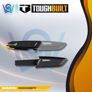 TOUGHBUILT Tradesman Knife + Sheath with Belt Clip TB-H4S-40-TMK - 4" Heavy-duty Titanium Blade Outd