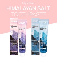 2080 Himalayan Pure Mountain Salt Toothpastes 150g / 1ea, 2ea, 3ea / Pink Salt Toothpastes / Crystal Salt Toothpaste