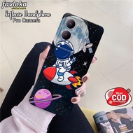 Softcase Hp VIVO Y17S 2023 Case VIVO Y17S Latest Fashion Case Astronaut Casing VIVO Y17S 2023 Casing VIVO Y17S 2023 Softcase Pro Camera Tpu Macaroon Case Cute Latest Accessories Hp Protective Cover Hp Casecheap