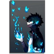 Anime My Hero Academia Dabi Poster Canvas Art Poster and Wall Art Picture Print Modern Family Bedroo